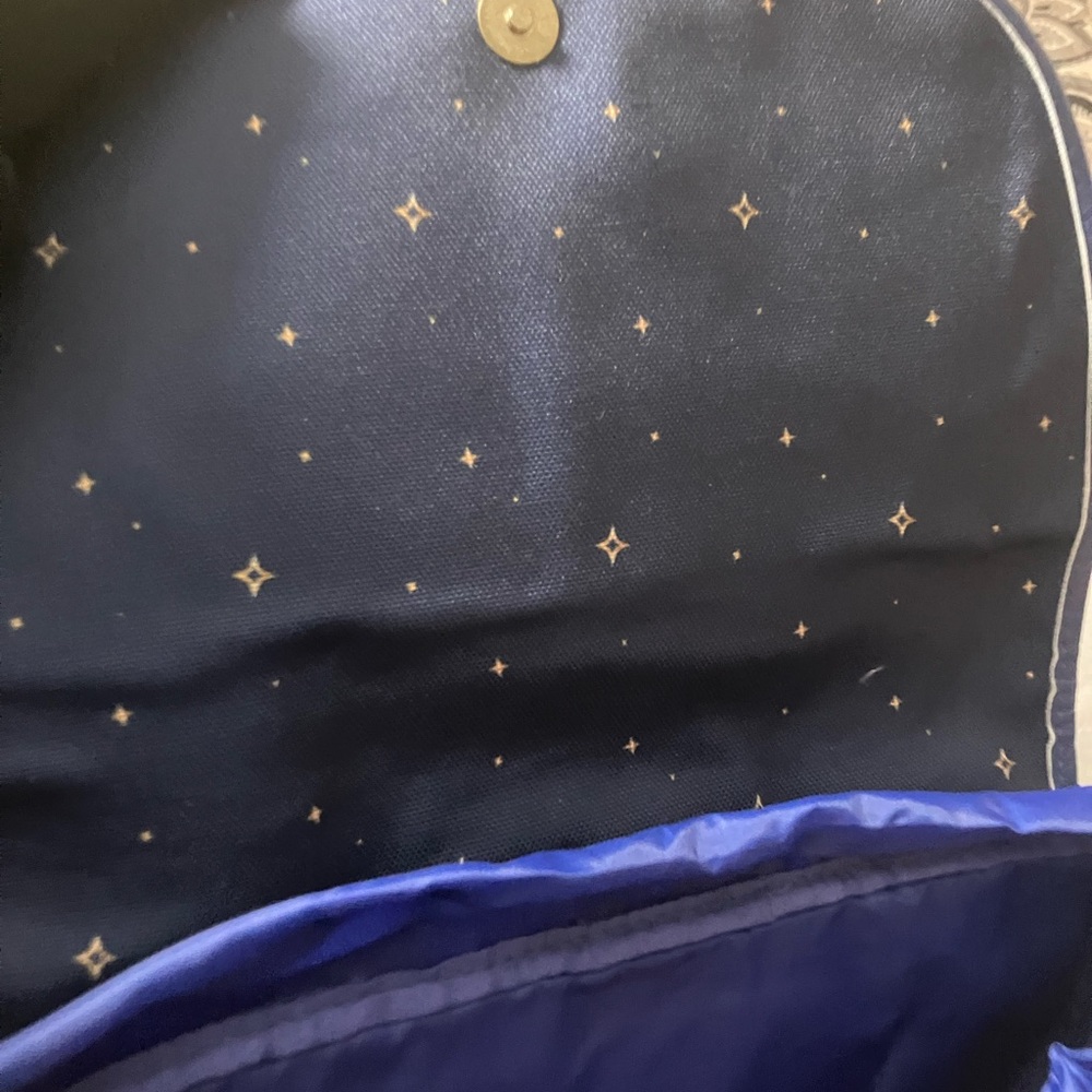 Disney Peter Pan loungefly Blue and Gold Backpack - Picture 10 of 10